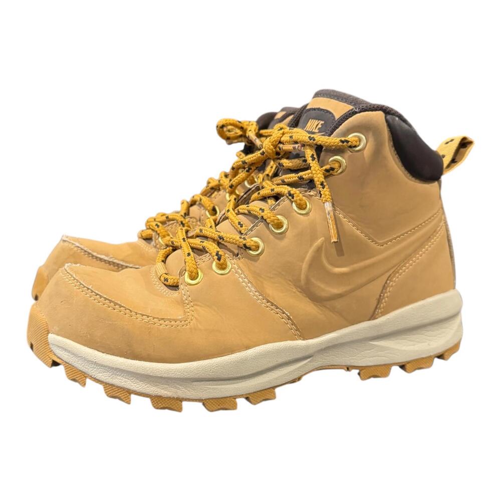 Nike Manoa Leather Boots  Water Resistant Haystack Velvet Brown Mens Size 5